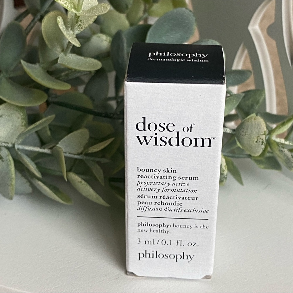 Philosophy Dose of Wisdom Bouncy Skin Reactivating Serum SAMPLE